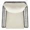 Manhattan Comfort Cannes Rope Wicker 3-Piece Patio Conversation Set with Cushions in Cream OD-CV012-CR - alternate 7